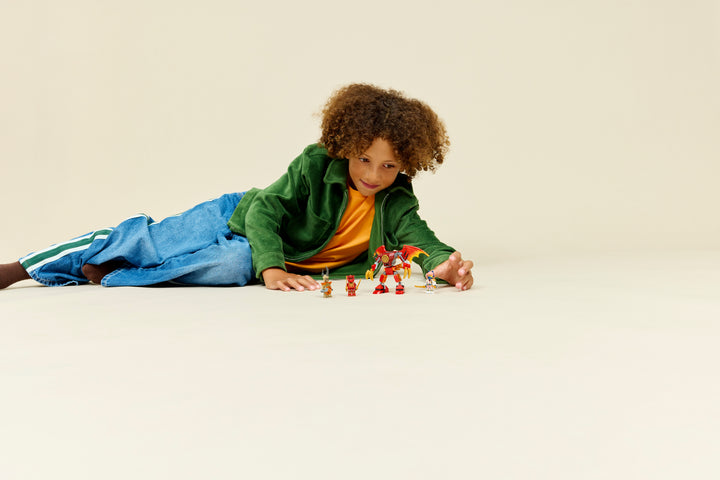 לגו NINJAGO® - מארז קרב רובוט הדרקון של קאי (71851)-6