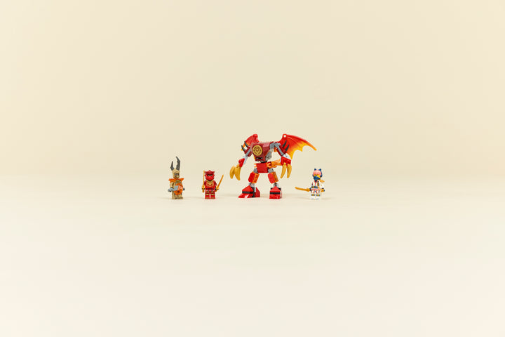 לגו NINJAGO® - מארז קרב רובוט הדרקון של קאי (71851)-7