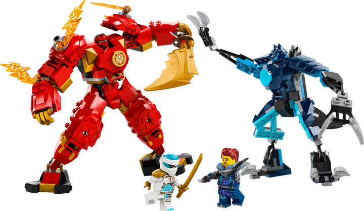 לגו NINJAGO® - רובוט יסודות האש של קאי (71808)-1