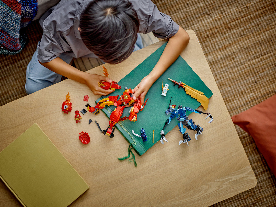 לגו NINJAGO® - רובוט יסודות האש של קאי (71808)-4