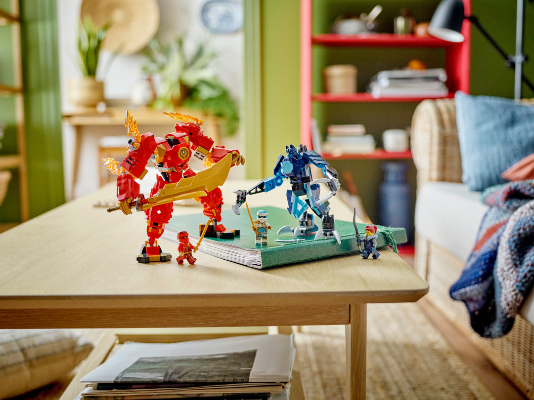 לגו NINJAGO® - רובוט יסודות האש של קאי (71808)-7