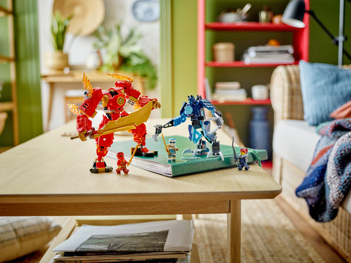 לגו NINJAGO® - רובוט יסודות האש של קאי (71808)-8