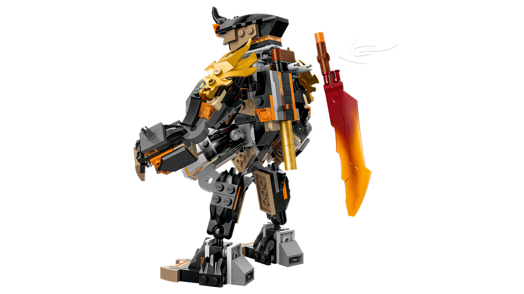 לגו NINJAGO® - רובוט המשימה של קול ודרקון זאין (71854)-4