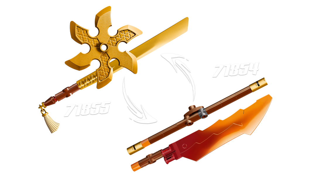 לגו NINJAGO® - רובוט המשימה של קול ודרקון זאין (71854)-5