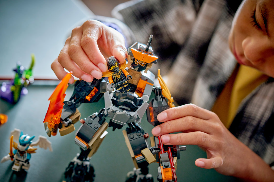 לגו NINJAGO® - רובוט המשימה של קול ודרקון זאין (71854)-9