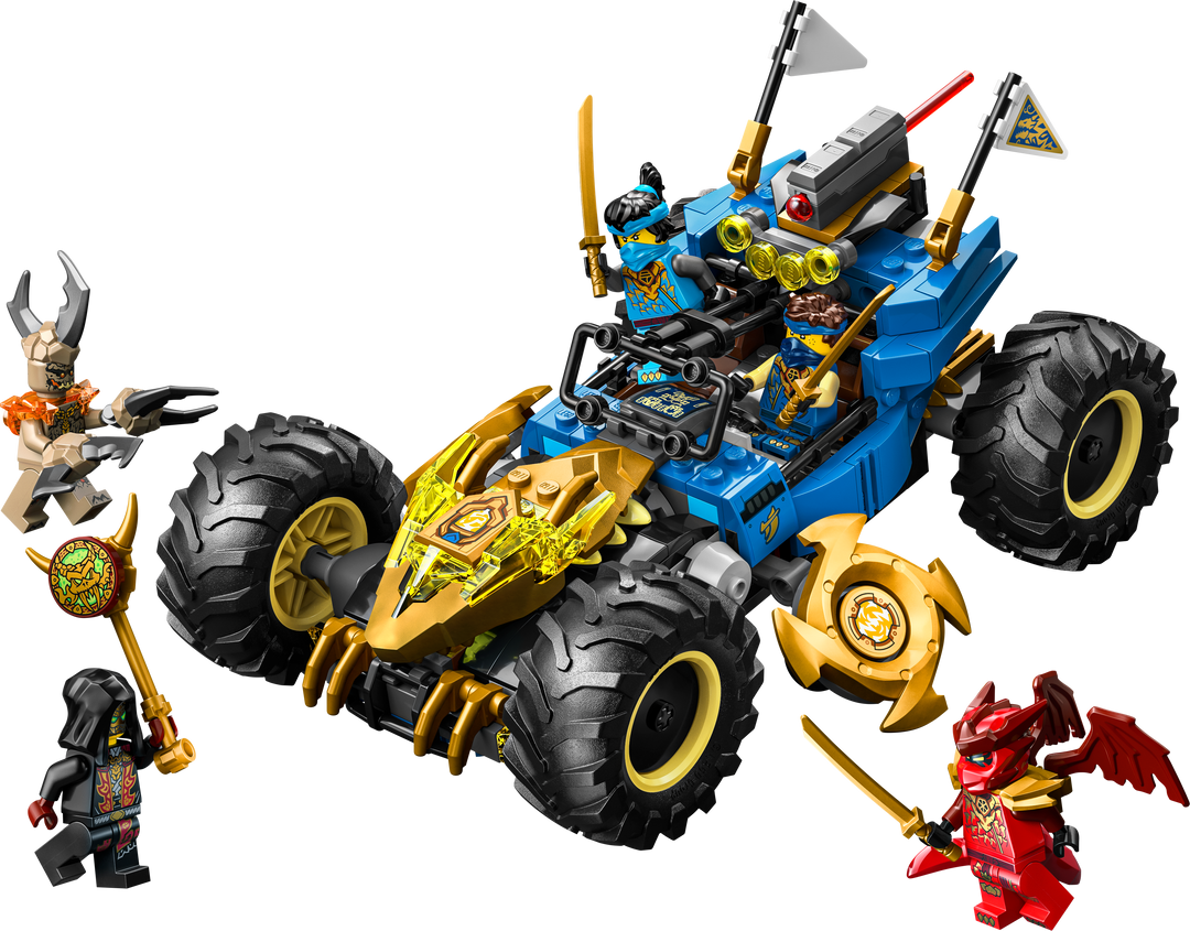 לגו NINJAGO® - מכוניתו של ג'יי שמשנה צורה לדרקון (71856)-1