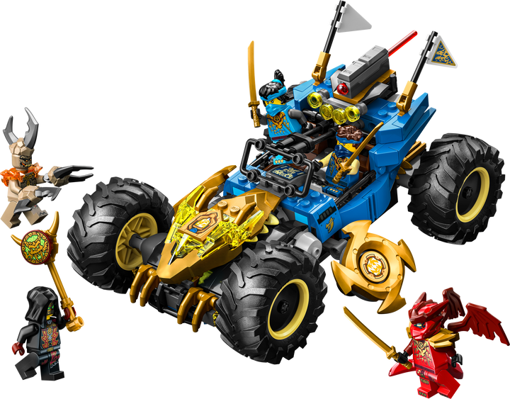 לגו NINJAGO® - מכוניתו של ג'יי שמשנה צורה לדרקון (71856)-1
