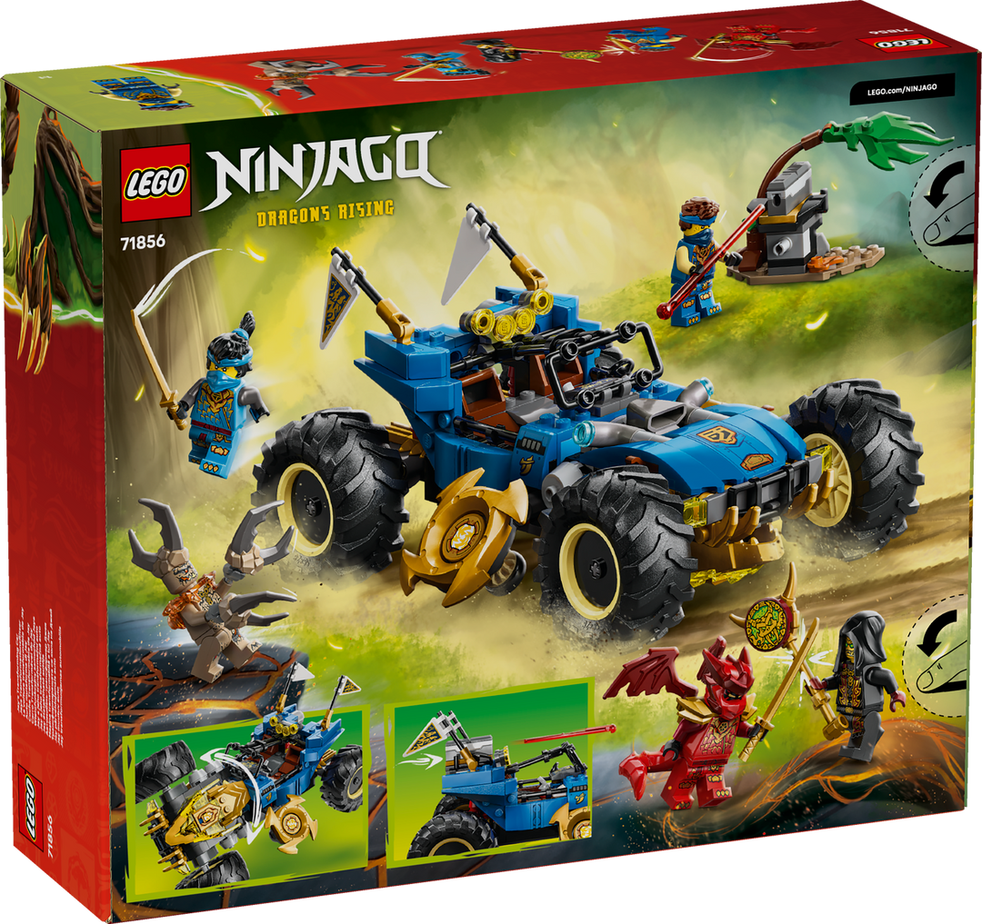 לגו NINJAGO® - מכוניתו של ג'יי שמשנה צורה לדרקון (71856)-2