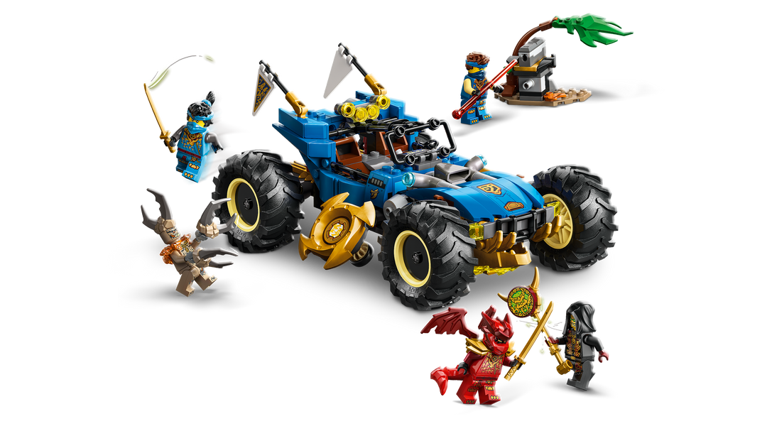 לגו NINJAGO® - מכוניתו של ג'יי שמשנה צורה לדרקון (71856)-4