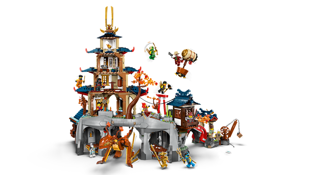 לגו NINJAGO® - טורניר עיר מקדש (71814)-4