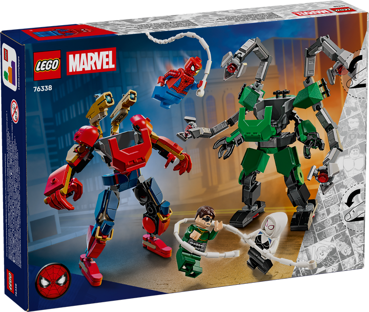 לגו | Marvel - קרב רובוטים: ספיידרמן נגד דוק אוק (76338)-3