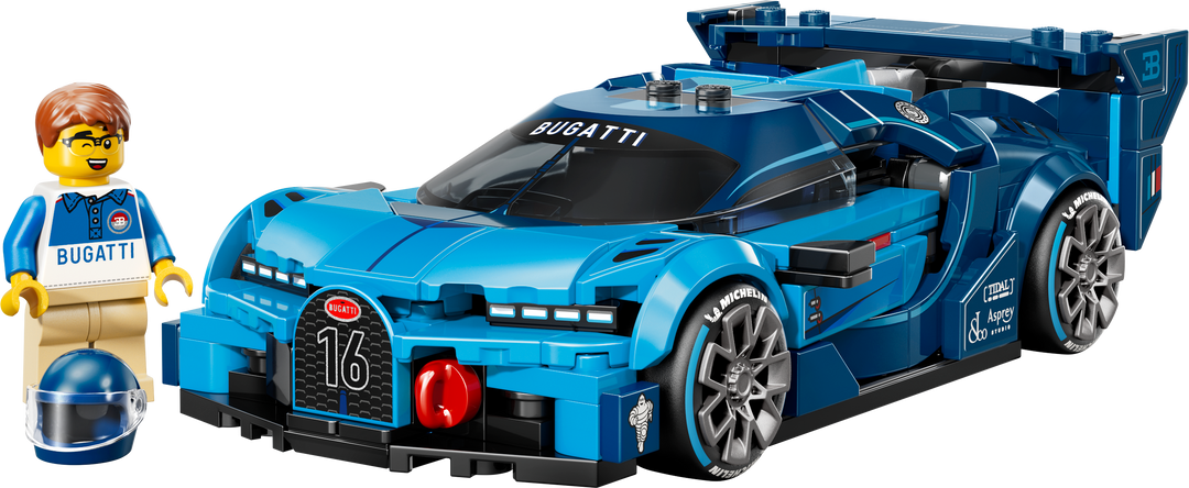 לגו Speed Champions - מכונית היפר ספורט Bugatti Vision GT (77253)