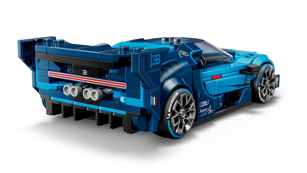 לגו Speed Champions - מכונית היפר ספורט Bugatti Vision GT (77253)-4