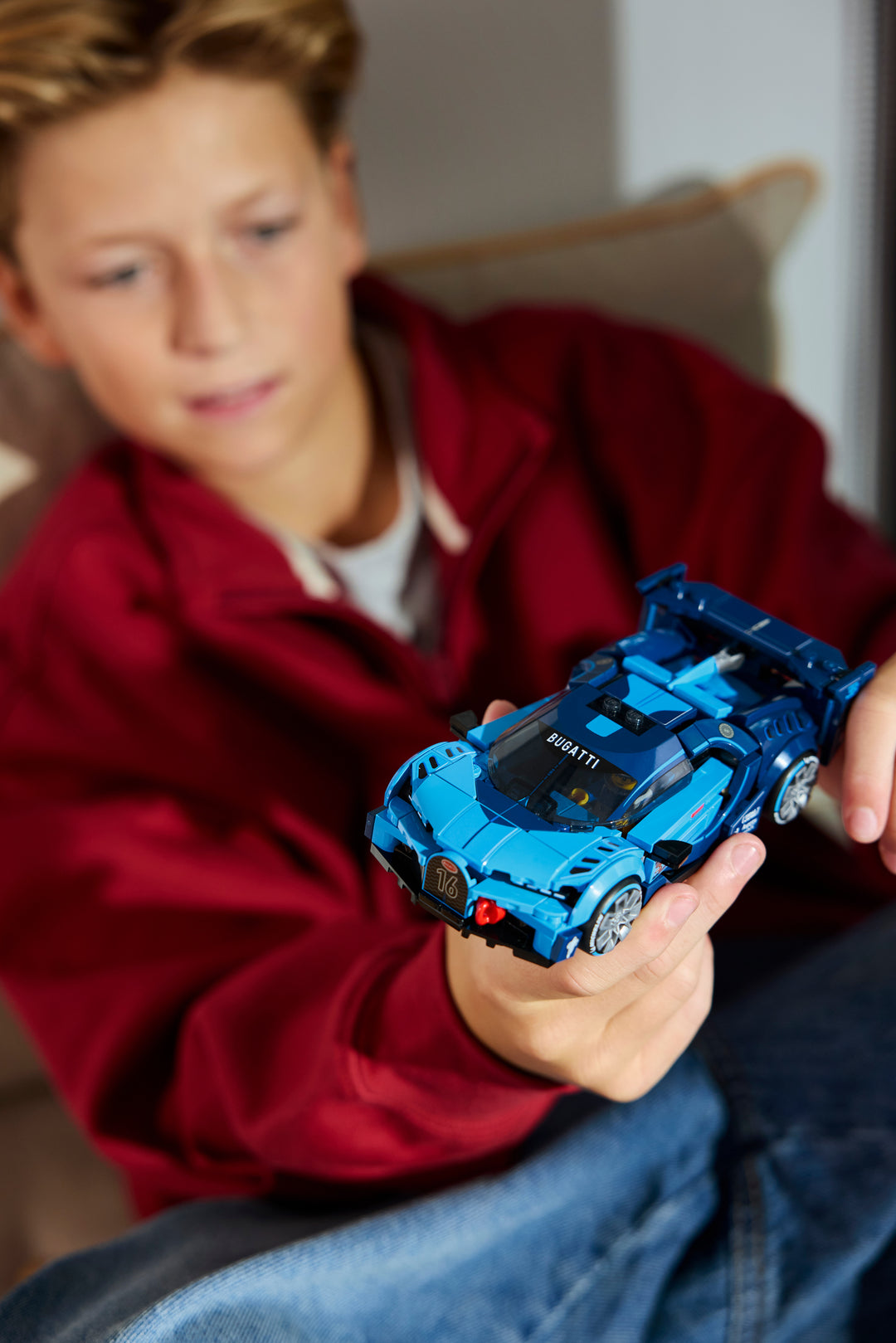 לגו Speed Champions - מכונית היפר ספורט Bugatti Vision GT (77253)-6