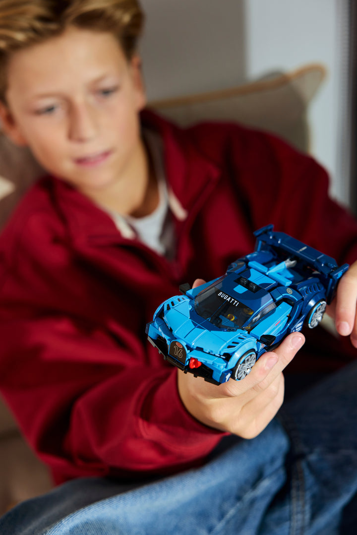 לגו Speed Champions - מכונית היפר ספורט Bugatti Vision GT (77253)-7