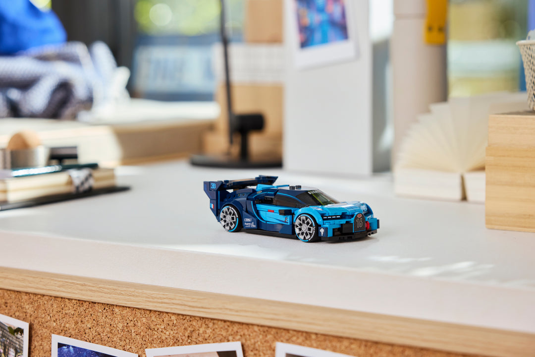 לגו Speed Champions - מכונית היפר ספורט Bugatti Vision GT (77253)-7