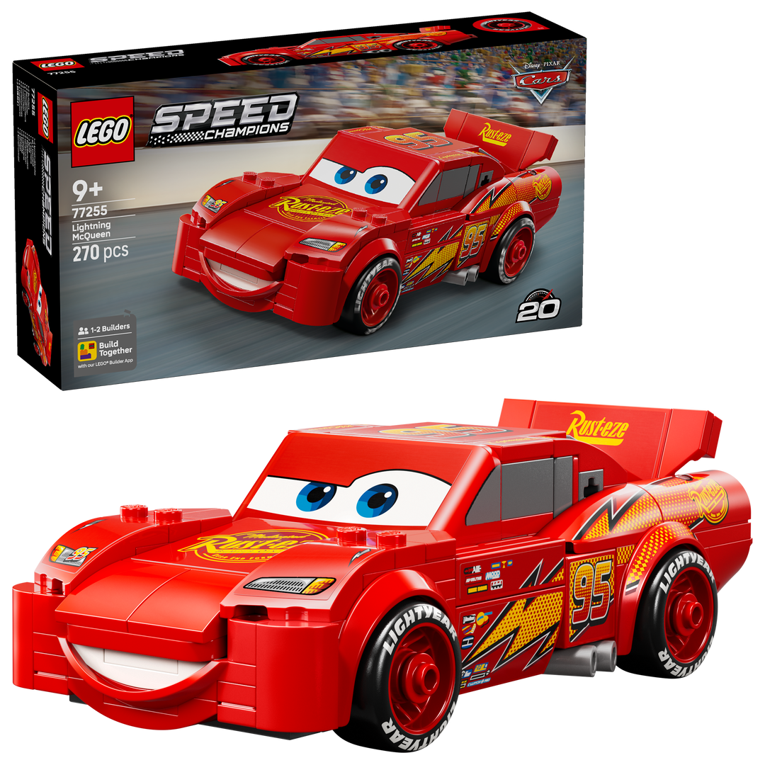 לגו Speed Champions - לייטנינג מקווין (77255)-1