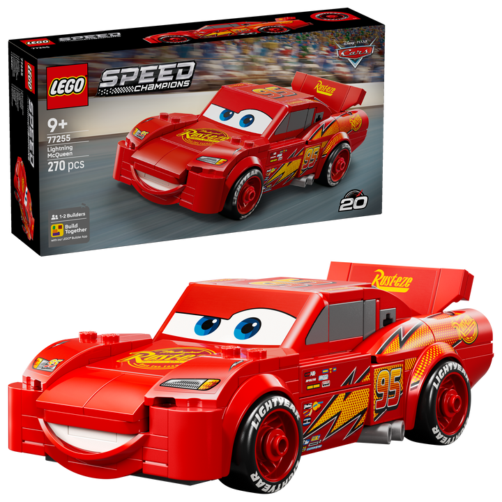 לגו Speed Champions - לייטנינג מקווין (77255)-2