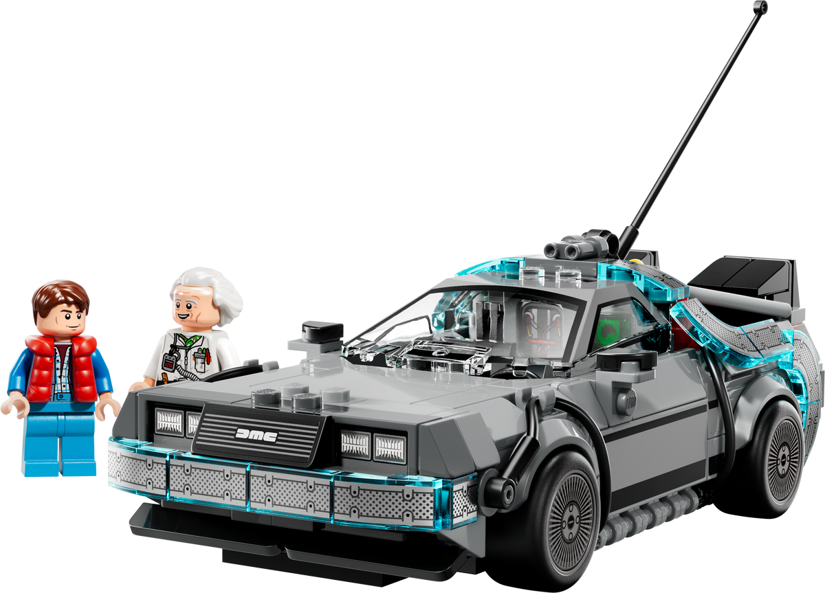 לגו Speed Champions - מכונת הזמן מהסרט בחזרה לעתיד (77256)-1