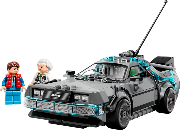 לגו Speed Champions - מכונת הזמן מהסרט בחזרה לעתיד (77256)-1