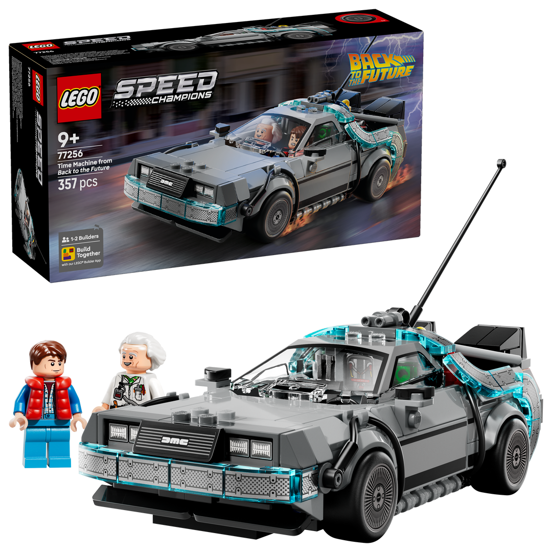 לגו Speed Champions - מכונת הזמן מהסרט בחזרה לעתיד (77256)-1
