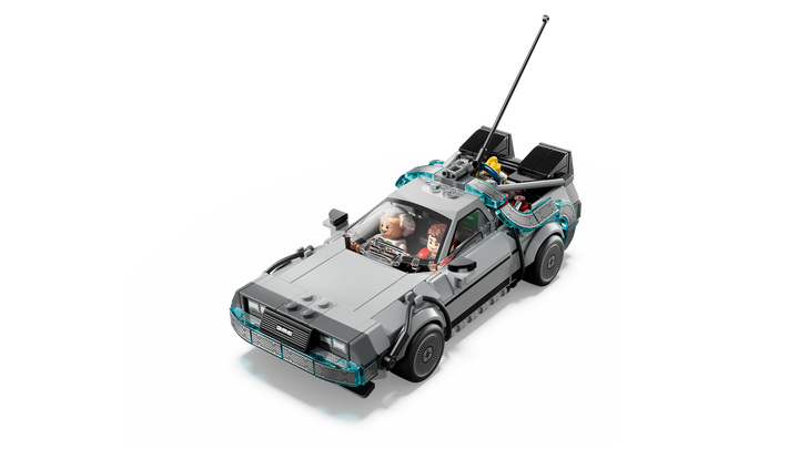 לגו Speed Champions - מכונת הזמן מהסרט בחזרה לעתיד (77256)-3