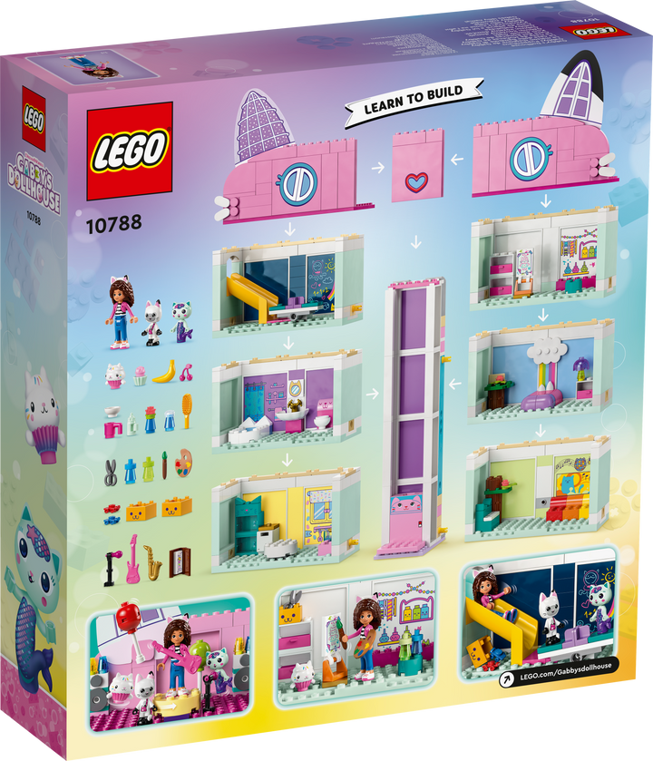 לגו Gabby’s Dollhouse - בית הבובות של גבי (10788)-2