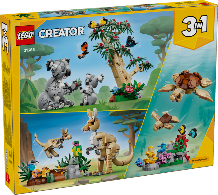 לגו Creator 3in1 - חיות בר: משפחת קואלות (31388)-3