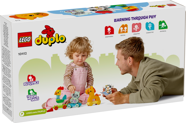 לגו DUPLO® - רכבת החיות (10412)-2