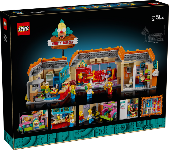 לגו Icons - The Simpsons™: מסעדת המבורגר של Krusty (10352)-3