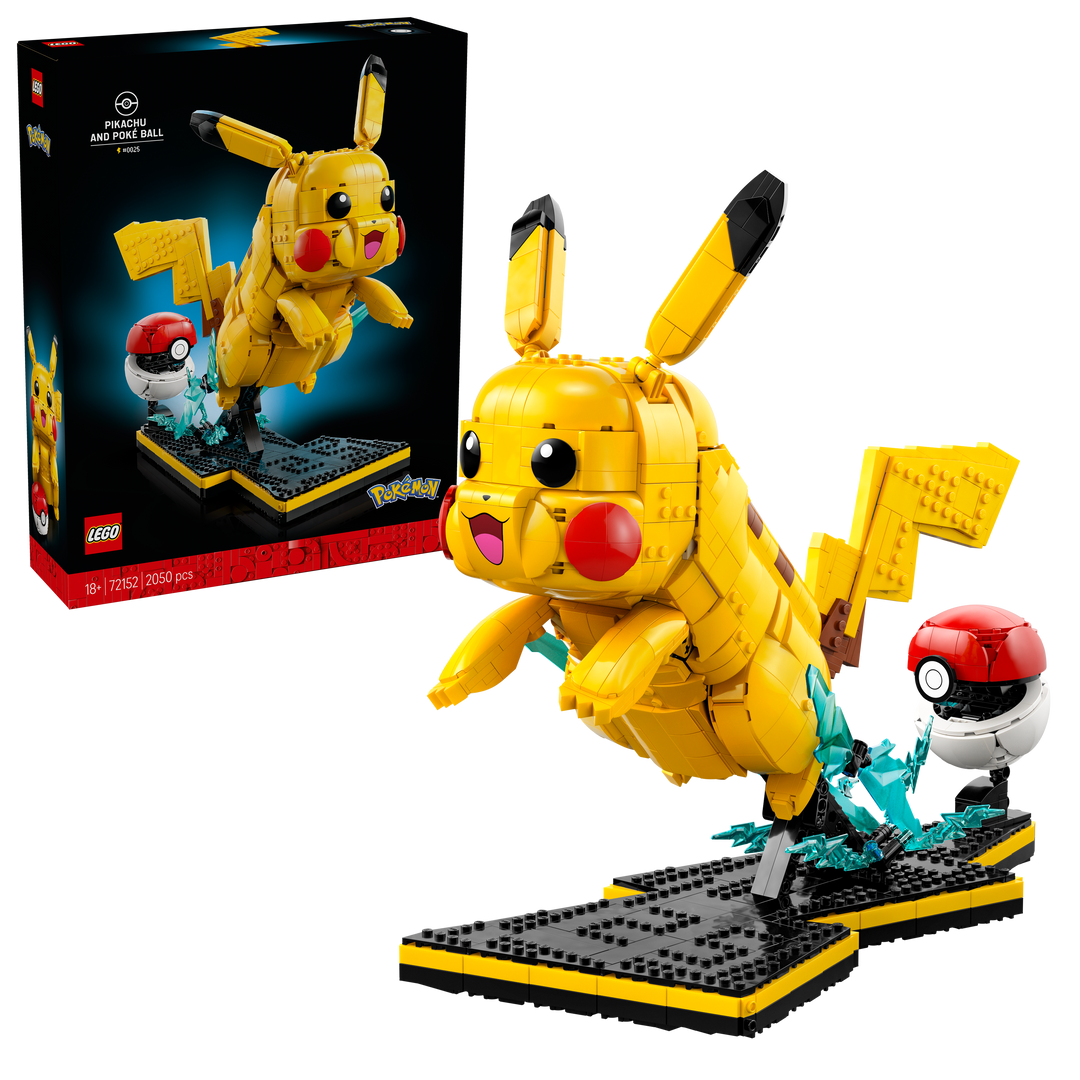 לגו Pokémon™ - פיקאצ'ו ופוכדור (72152)-1