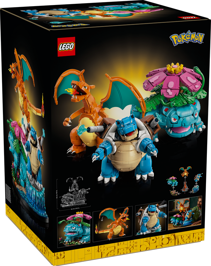 לגו Pokémon™ - ונוזאור, צ'אריזארד ובלסטויז (72153)-3