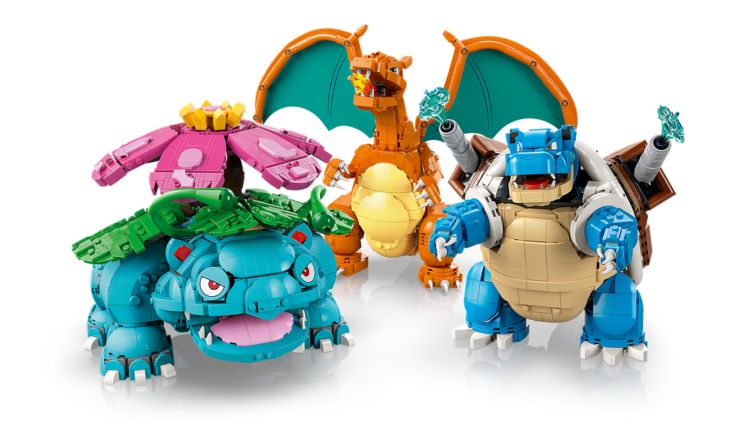 לגו Pokémon™ - ונוזאור, צ'אריזארד ובלסטויז (72153)-3
