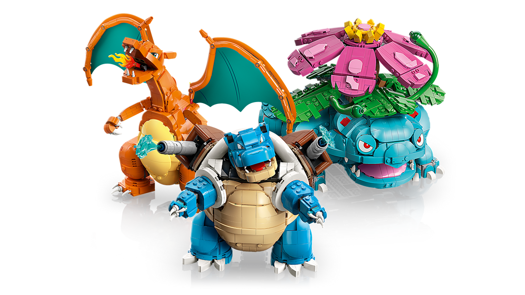 לגו Pokémon™ - ונוזאור, צ'אריזארד ובלסטויז (72153)-5