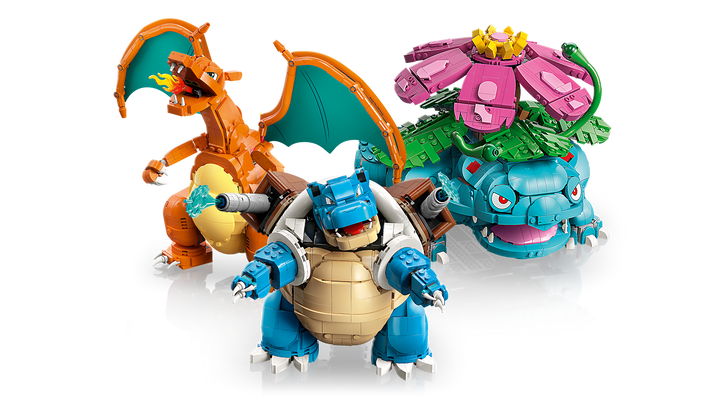 לגו Pokémon™ - ונוזאור, צ'אריזארד ובלסטויז (72153)-6