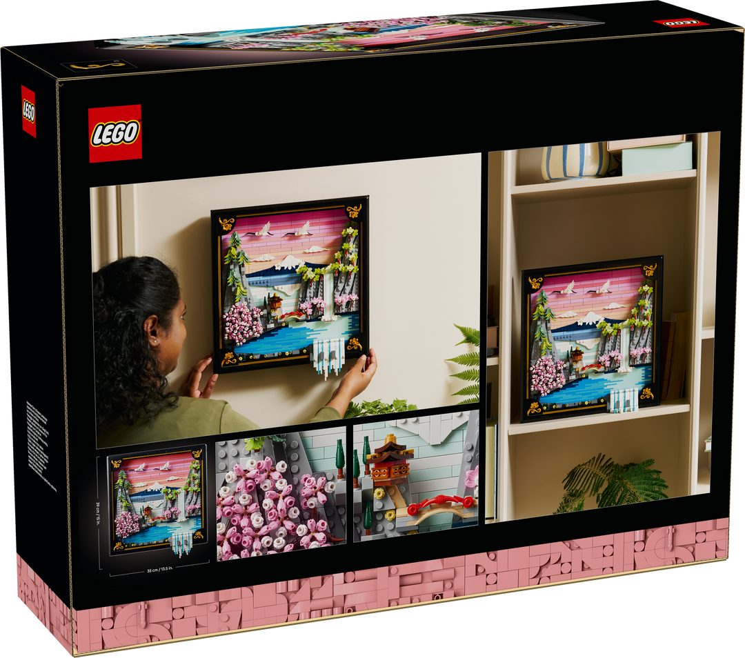 לגו Art - נוף יפני של פריחת הדובדבן (31218)-2