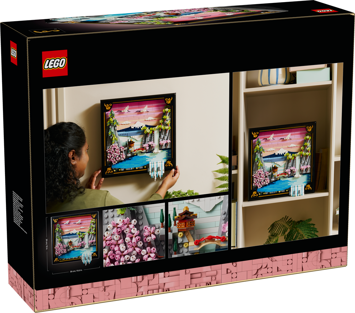לגו Art - נוף יפני של פריחת הדובדבן (31218)-3