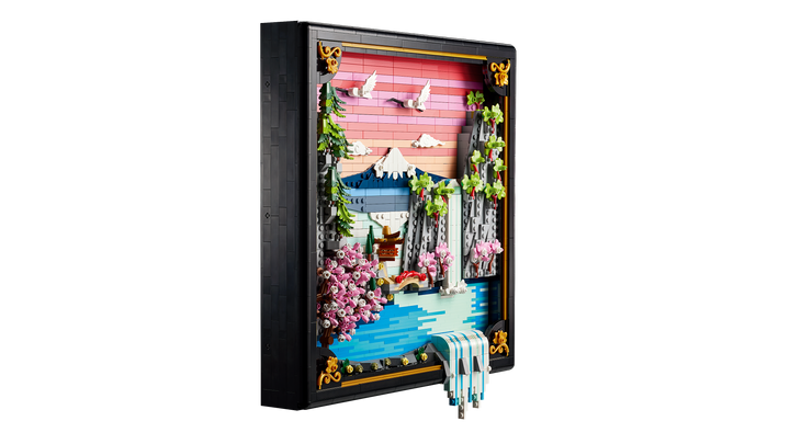 לגו Art - נוף יפני של פריחת הדובדבן (31218)-4