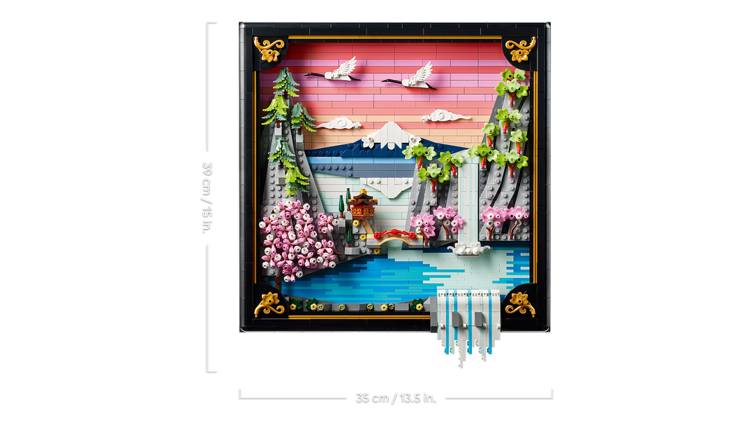 לגו Art - נוף יפני של פריחת הדובדבן (31218)-5