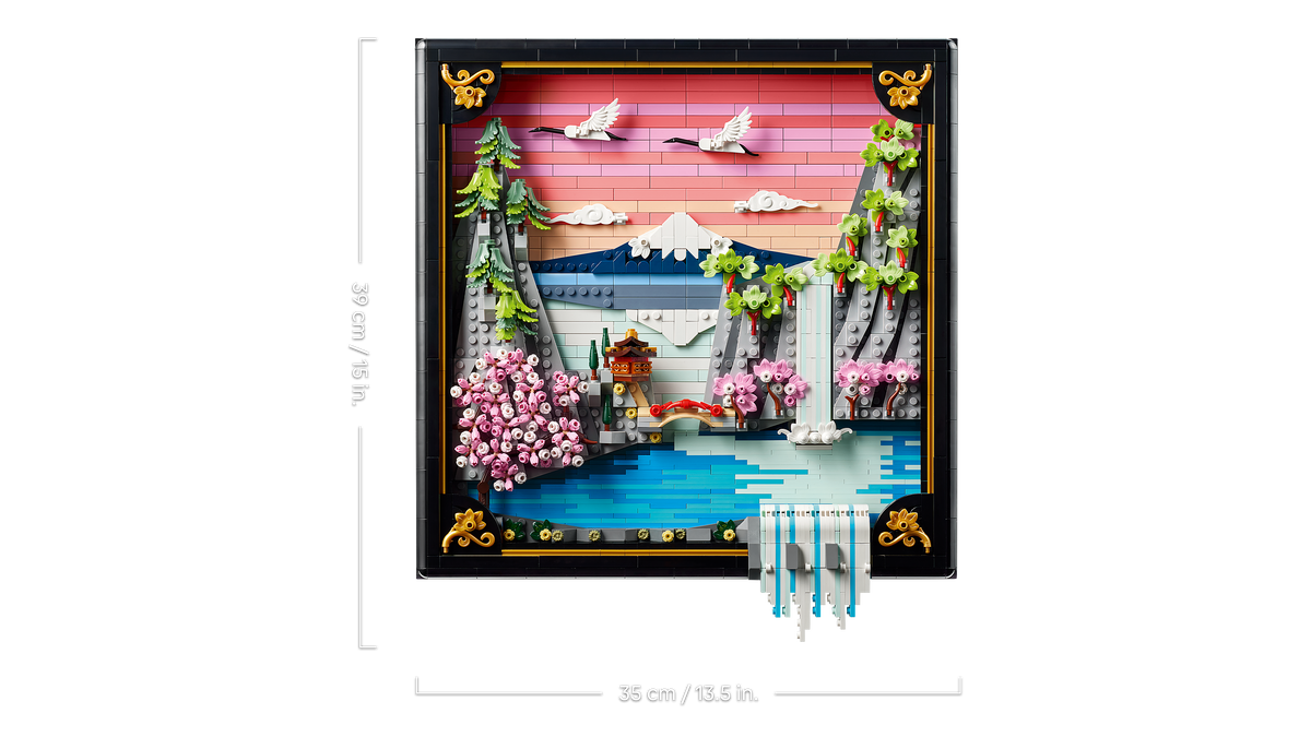 לגו Art - נוף יפני של פריחת הדובדבן (31218)-6