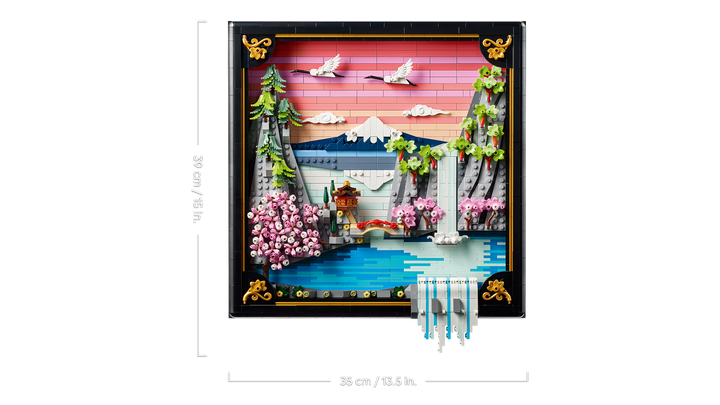 לגו Art - נוף יפני של פריחת הדובדבן (31218)-6
