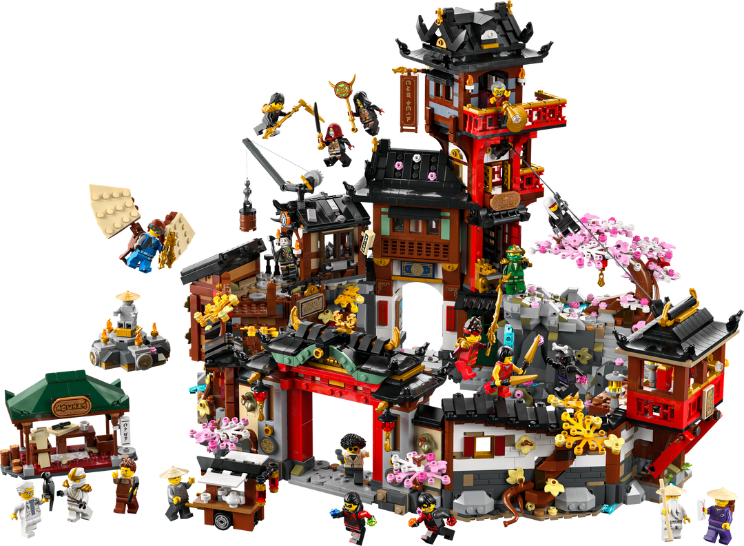 לגו NINJAGO® - העיר העתיקה - מהדורת חגיגות 15 שנה (71861)
