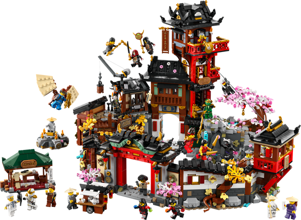 לגו NINJAGO® - העיר העתיקה - מהדורת חגיגות 15 שנה (71861)