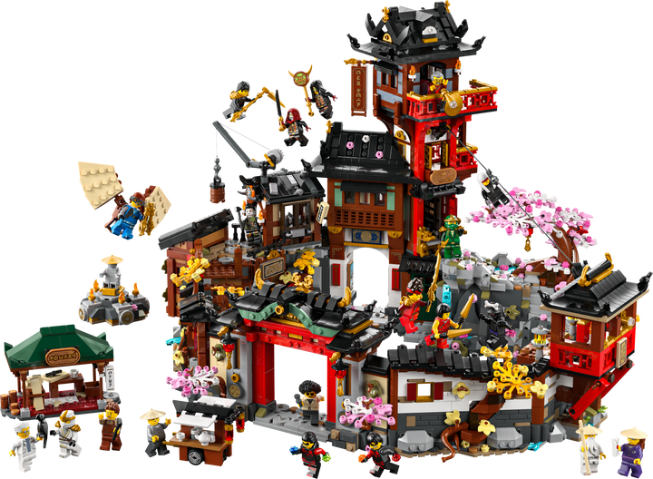 לגו NINJAGO® - העיר העתיקה - מהדורת חגיגות 15 שנה (71861)-1
