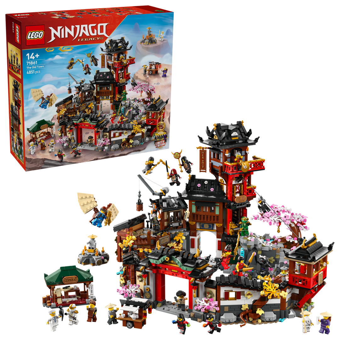 לגו NINJAGO® - העיר העתיקה - מהדורת חגיגות 15 שנה (71861)-1