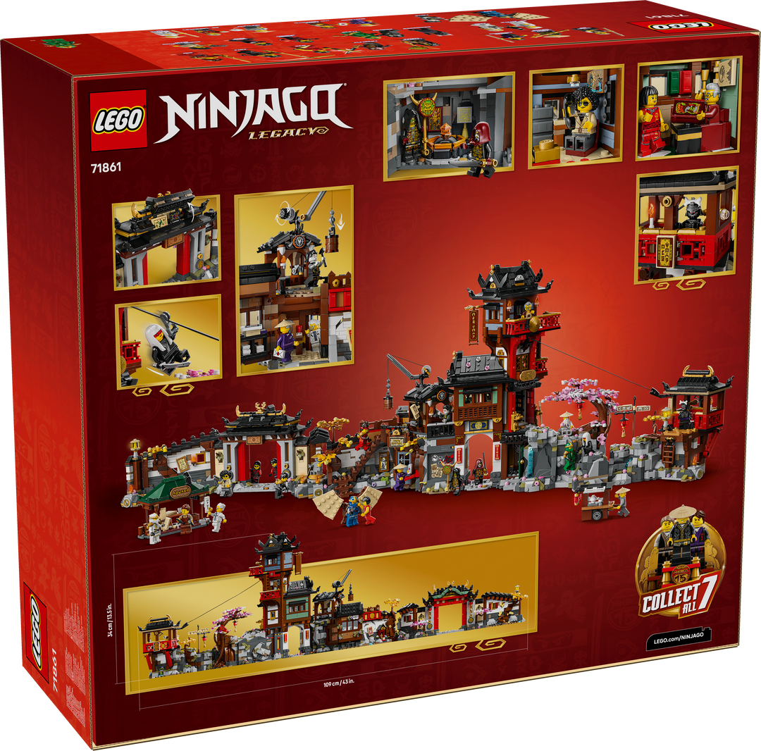 לגו NINJAGO® - העיר העתיקה - מהדורת חגיגות 15 שנה (71861)-2