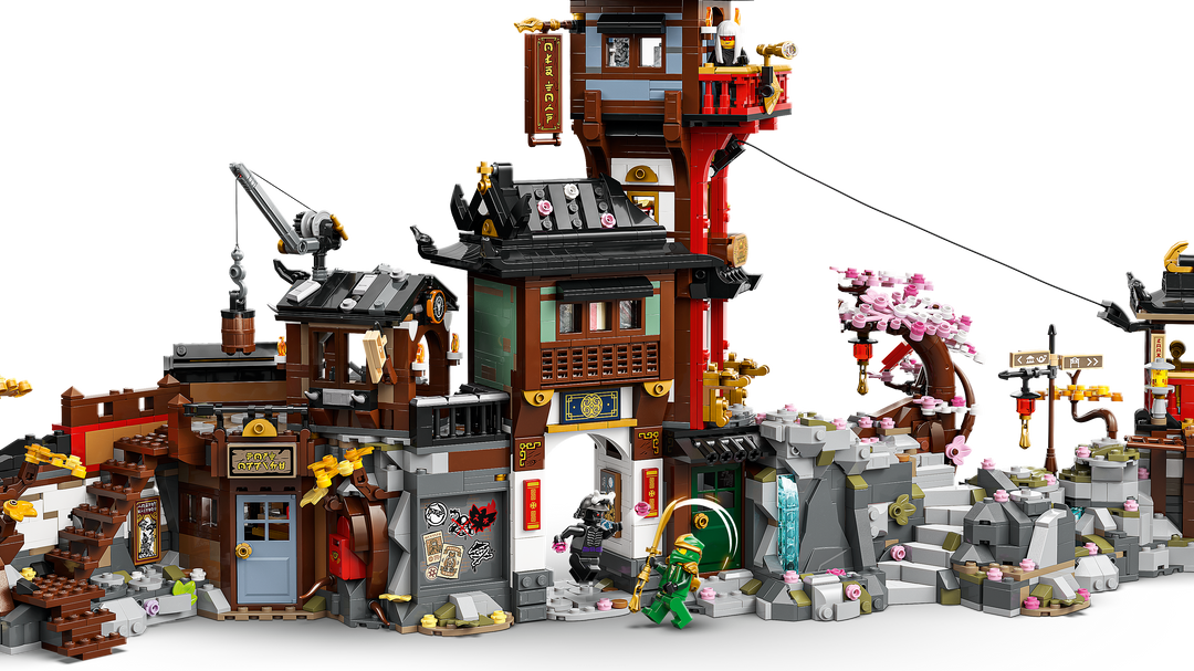 לגו NINJAGO® - העיר העתיקה - מהדורת חגיגות 15 שנה (71861)-4