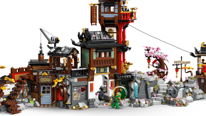 לגו NINJAGO® - העיר העתיקה - מהדורת חגיגות 15 שנה (71861)-5