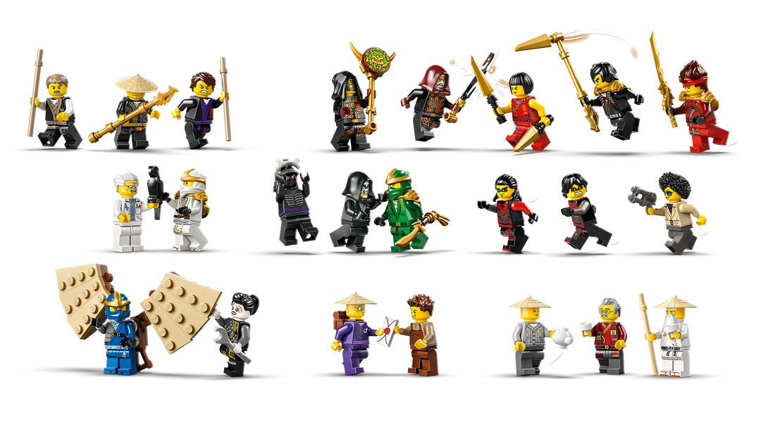 לגו NINJAGO® - העיר העתיקה - מהדורת חגיגות 15 שנה (71861)-5