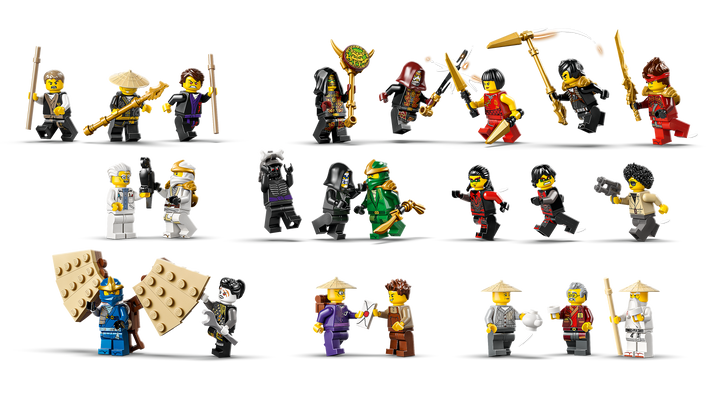 לגו NINJAGO® - העיר העתיקה - מהדורת חגיגות 15 שנה (71861)-6